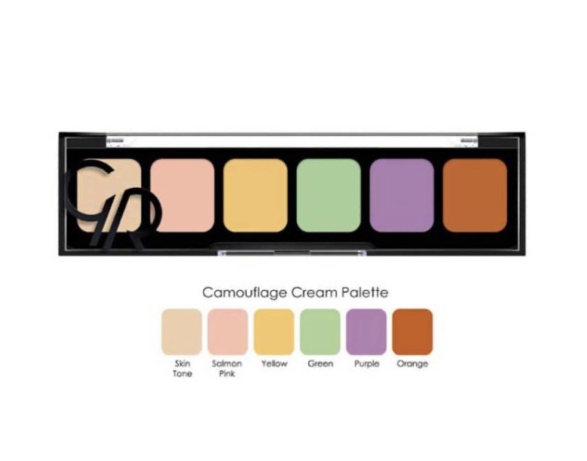 پالت کاموفلاژگلدن رز شش رنگ کد۰۳