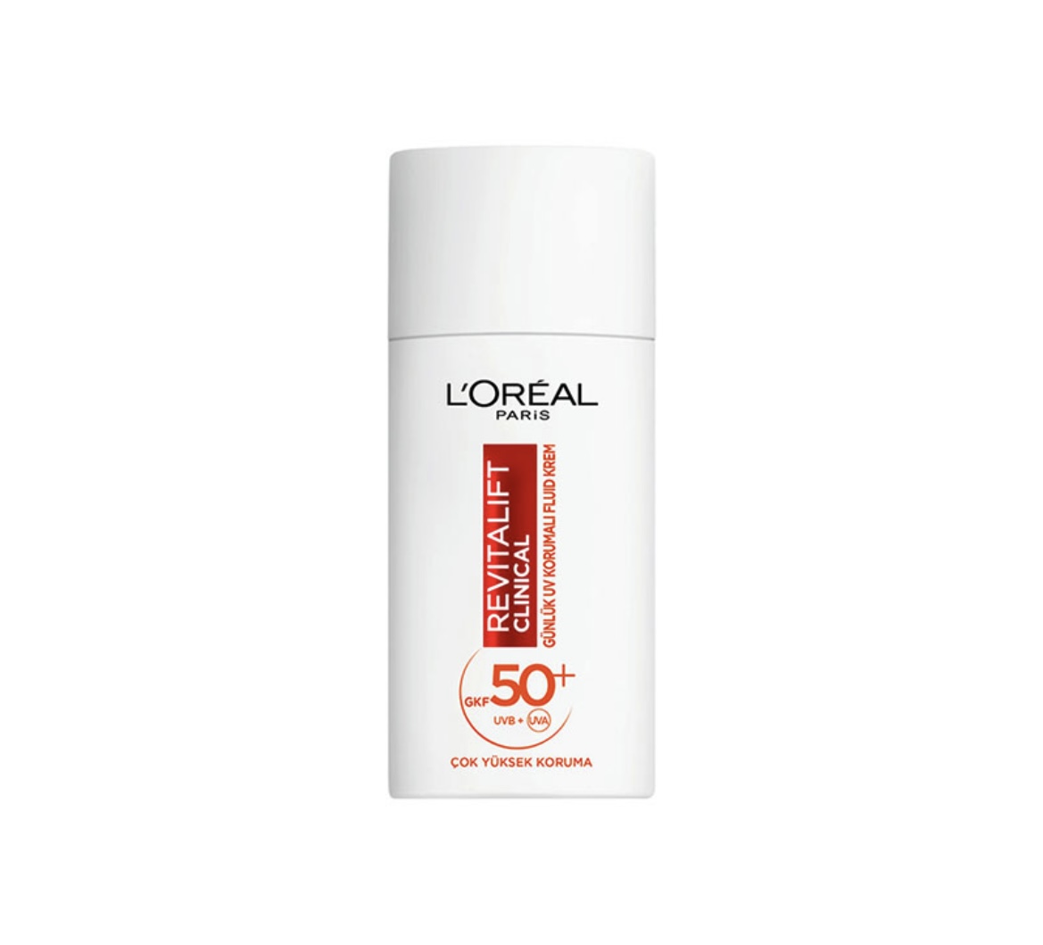کرم ضد آفتاب لورال مدل رویتالیفت +Revitalift Clinical SPF50 حجم 50 میل